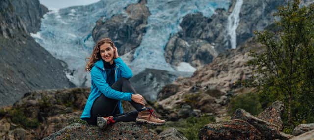 Senderismo por el glaciar Buarbreen y el lago Bondhusvatnet