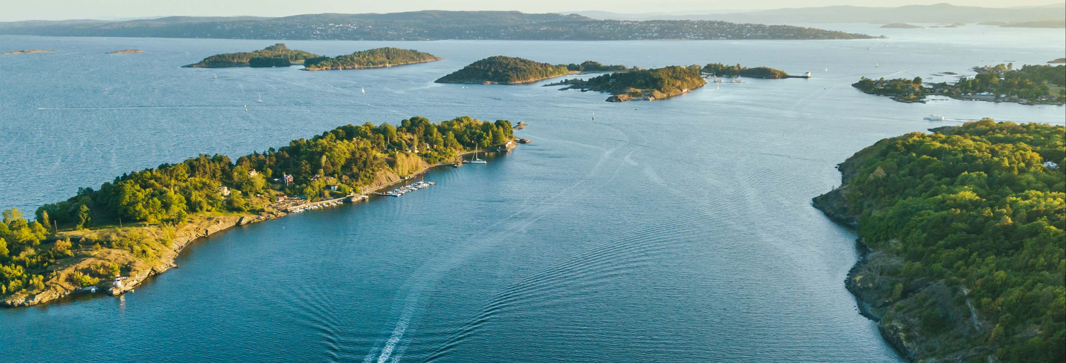 Excursión a las islas Hovedøya y Gressholmen