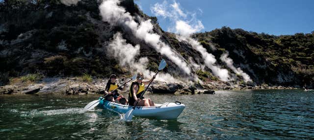 Escursione alla valle vulcanica di Waimangu + Tour in kayak