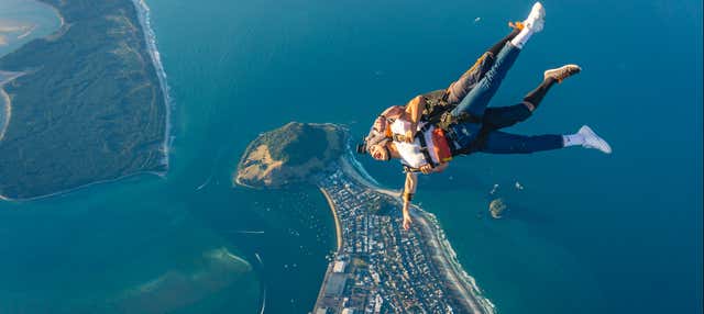 Salto in paracadute a Tauranga