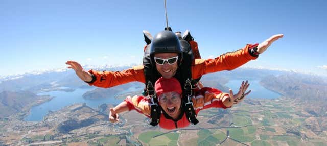 Salto in paracadute a Wanaka