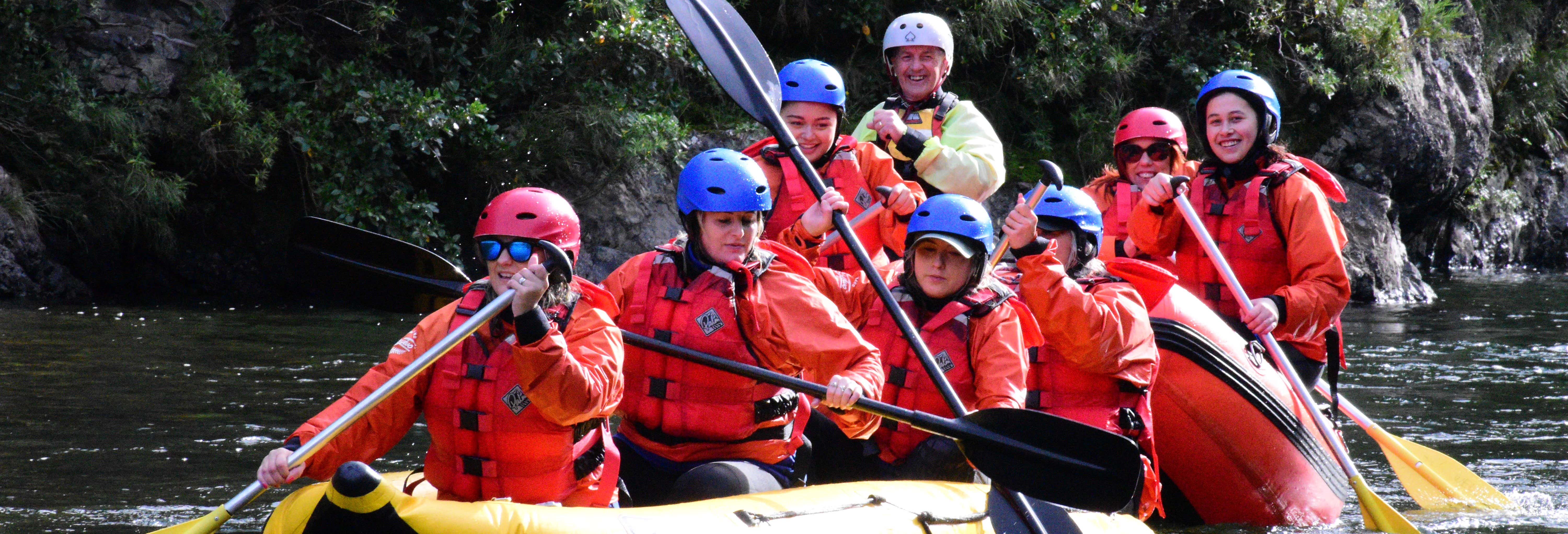 Rafting on the Hutt River