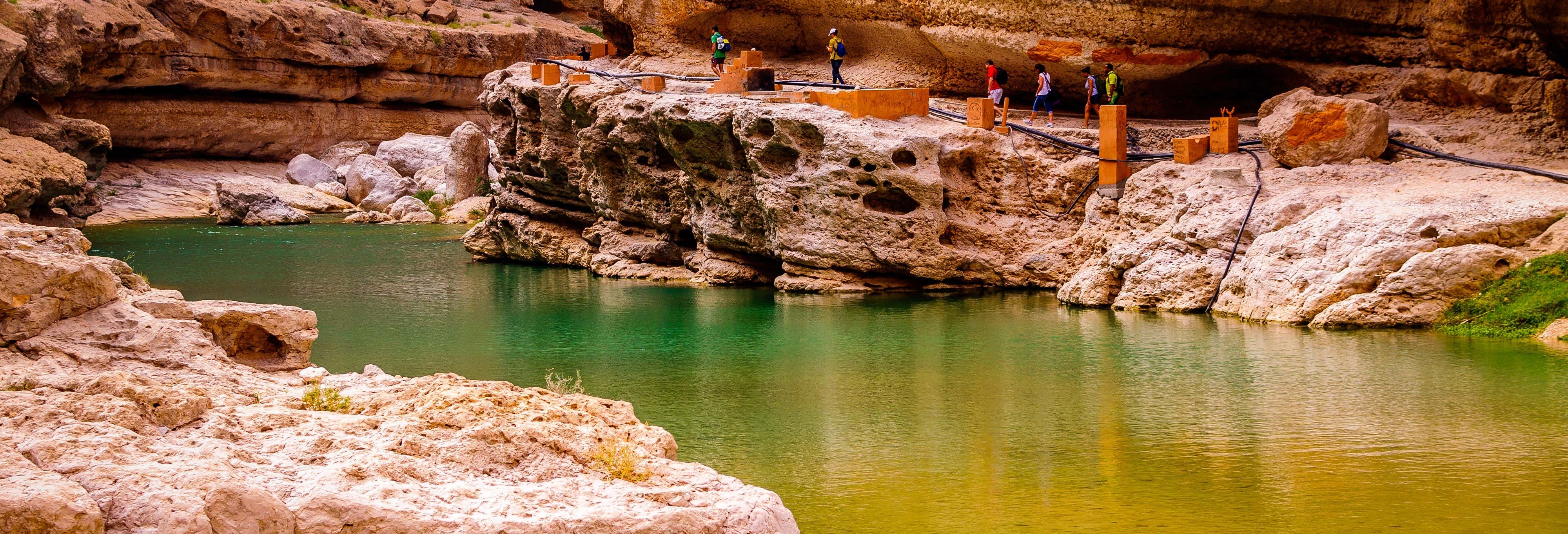 Escursione privata a Wadi Bani Khalid e Wahiba Sands