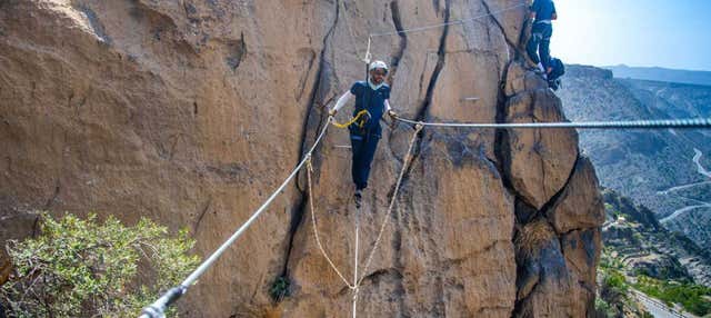 Via ferrata privata di Al Jabal Al Akhdar