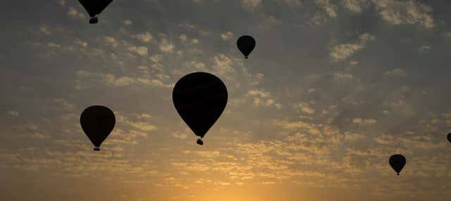 Giro in mongolfiera nel deserto dell'Oman