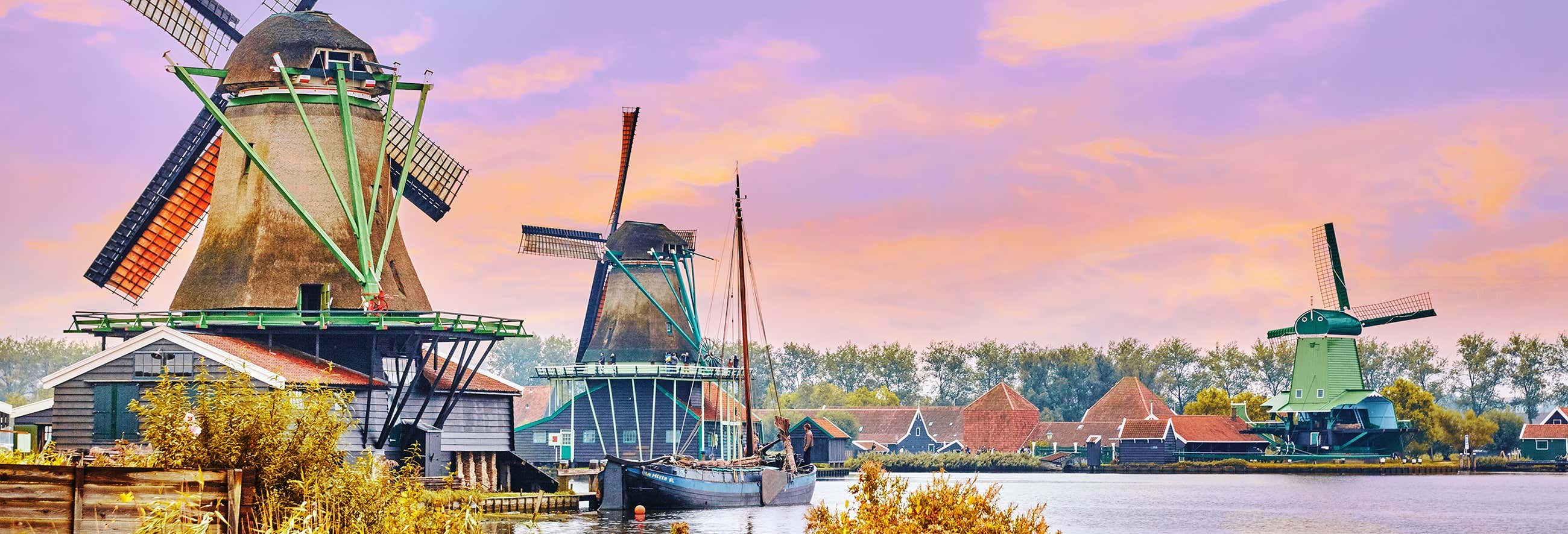 Bike Tour around the Dutch Countryside + Canal Boat Trip