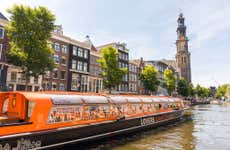 Paseo en barco por los canales de Ámsterdam