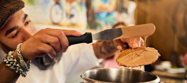Laboratorio di stroopwafels ad Amsterdam