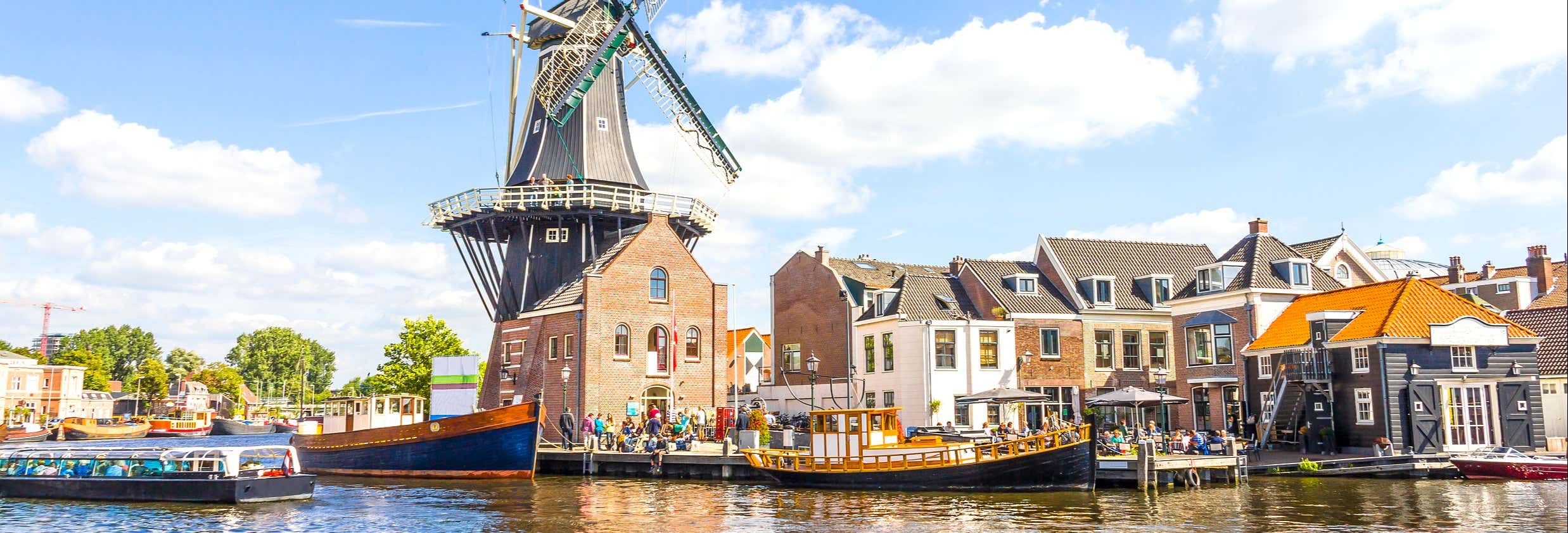 Giro in barca a Haarlem