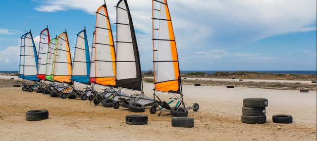 Landsailing en Bonaire