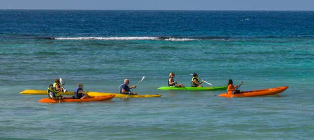 Tour di Sea Glass island in kayak