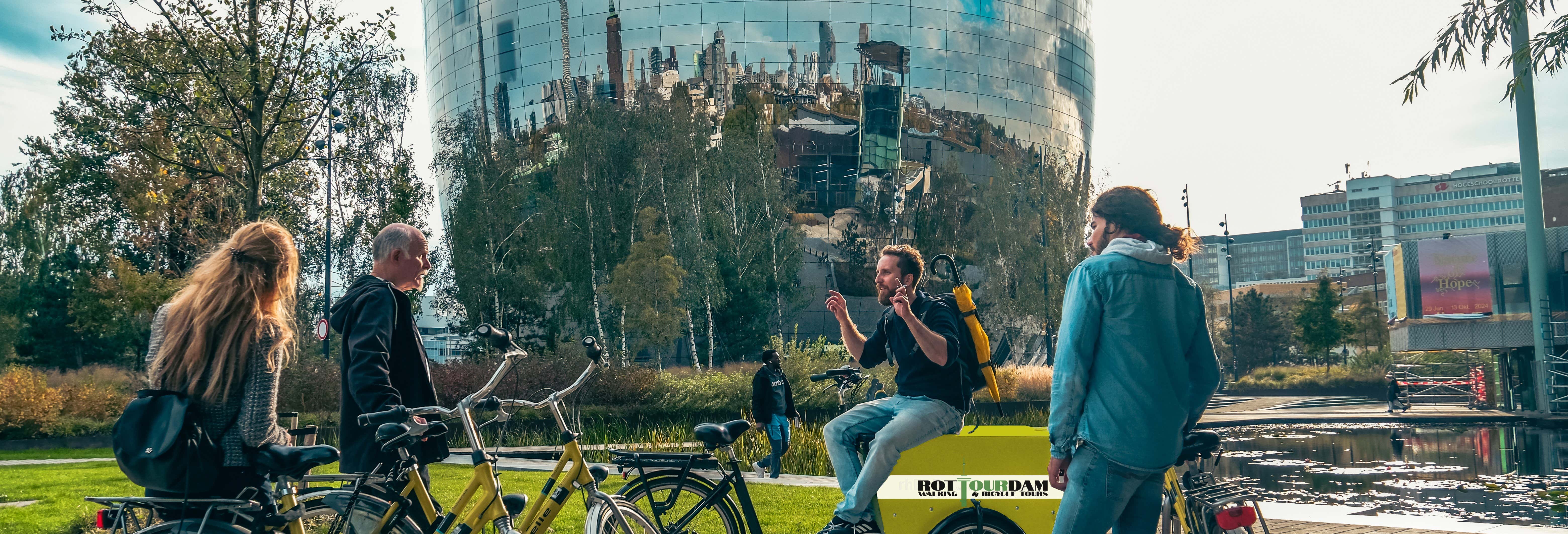 Balade à vélo dans Rotterdam