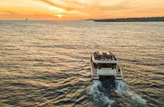 Spanish Water Sunset Catamaran Party