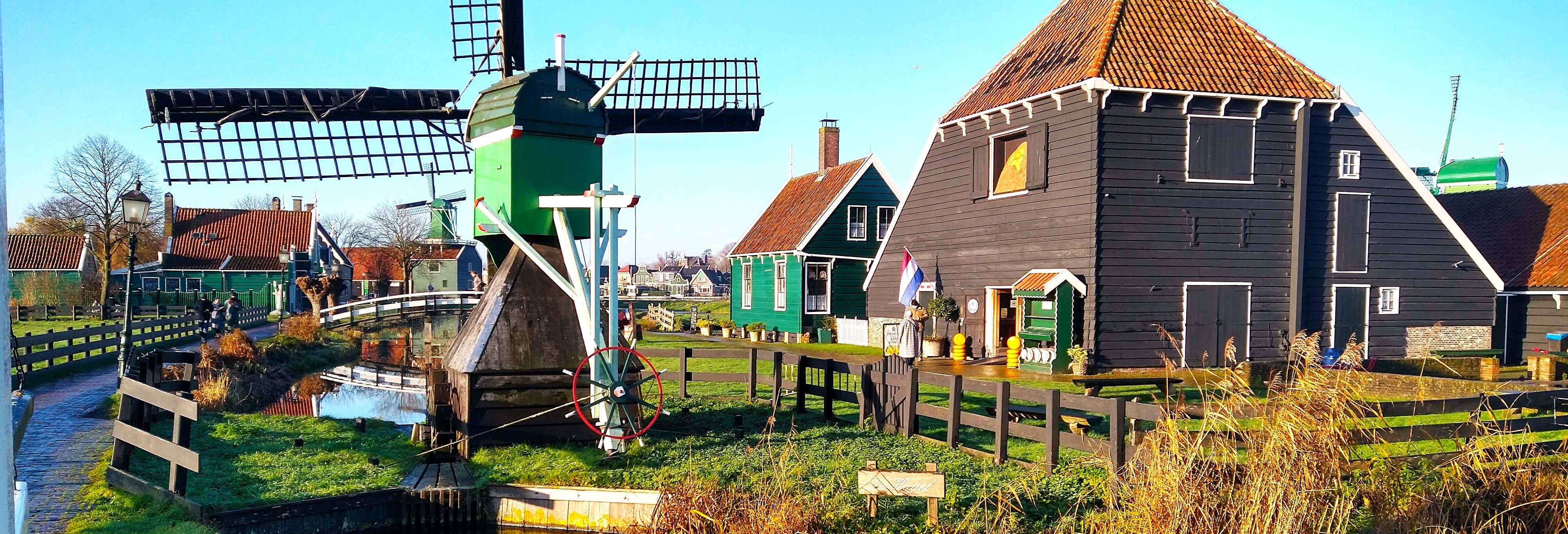 Excursion privée : Maisons Lego de Zaandam + Moulins de Schermerhorn + Alkmaar