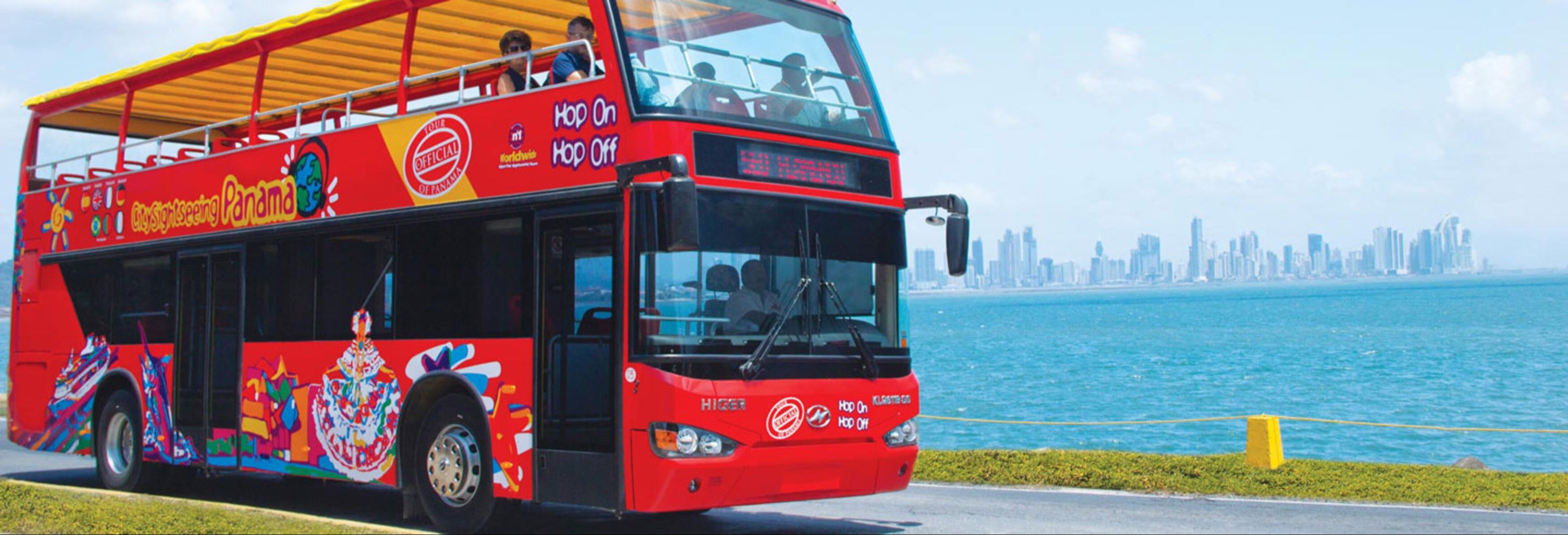 Ônibus turístico da Cidade do Panamá