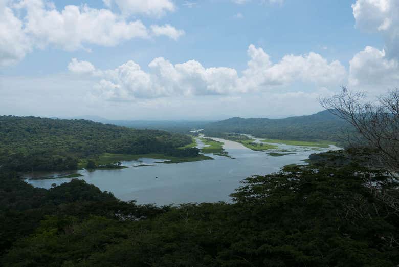 Check out Gatun Lake from the cable car - Check out Gatun Lake from the cable car