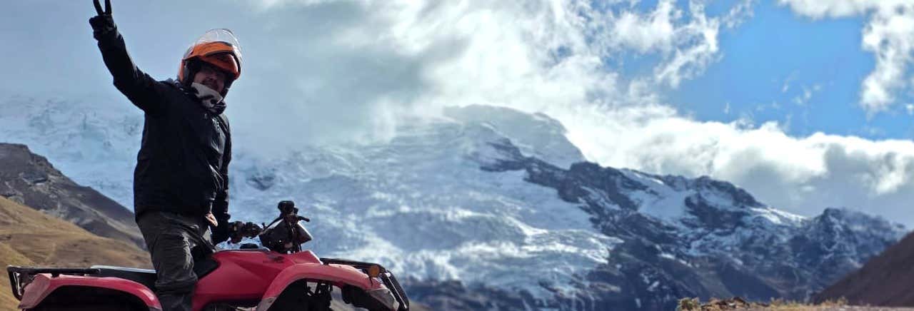 Escursione ai ghiacciai di Ausangate in quad