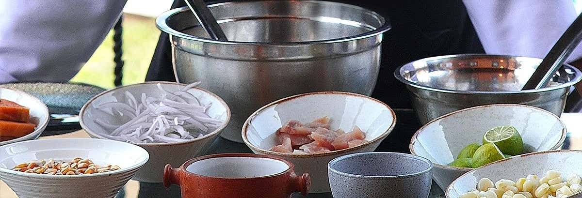 Show Cooking di cucina peruviana nella tenuta La Caravedo