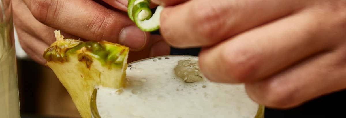 Laboratorio di pisco nella tenuta di La Caravedo