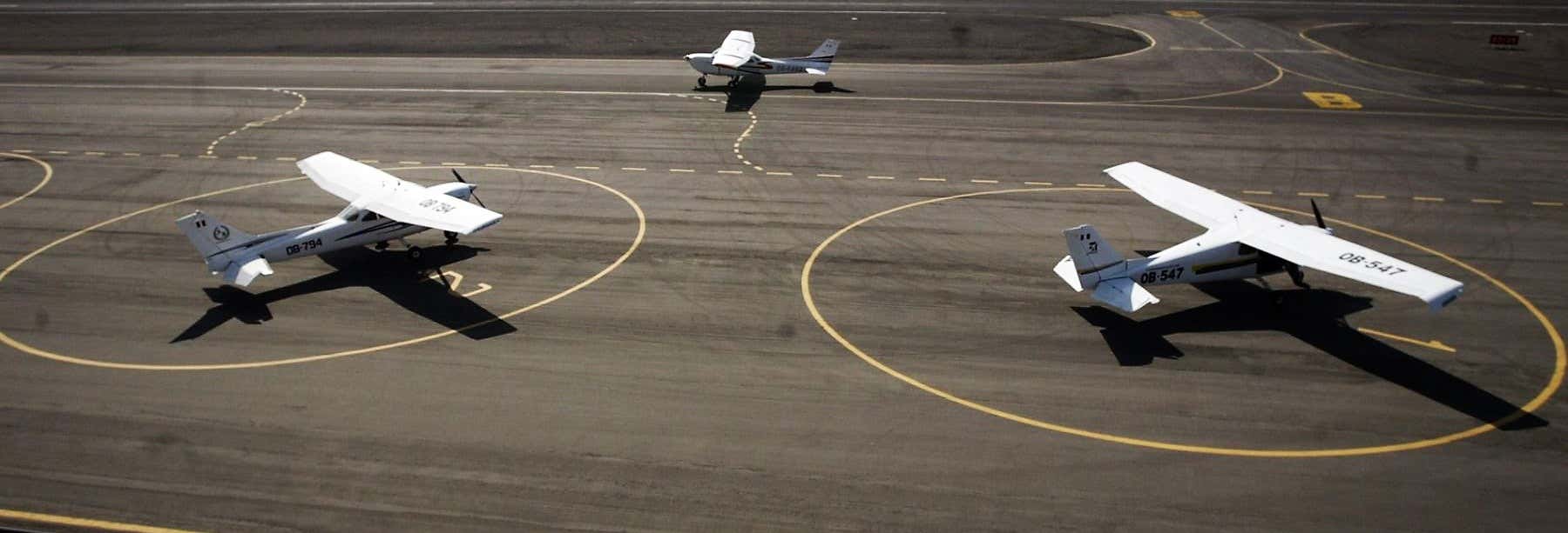 Flight over the Nazca Lines from the Nazca Aerodrome