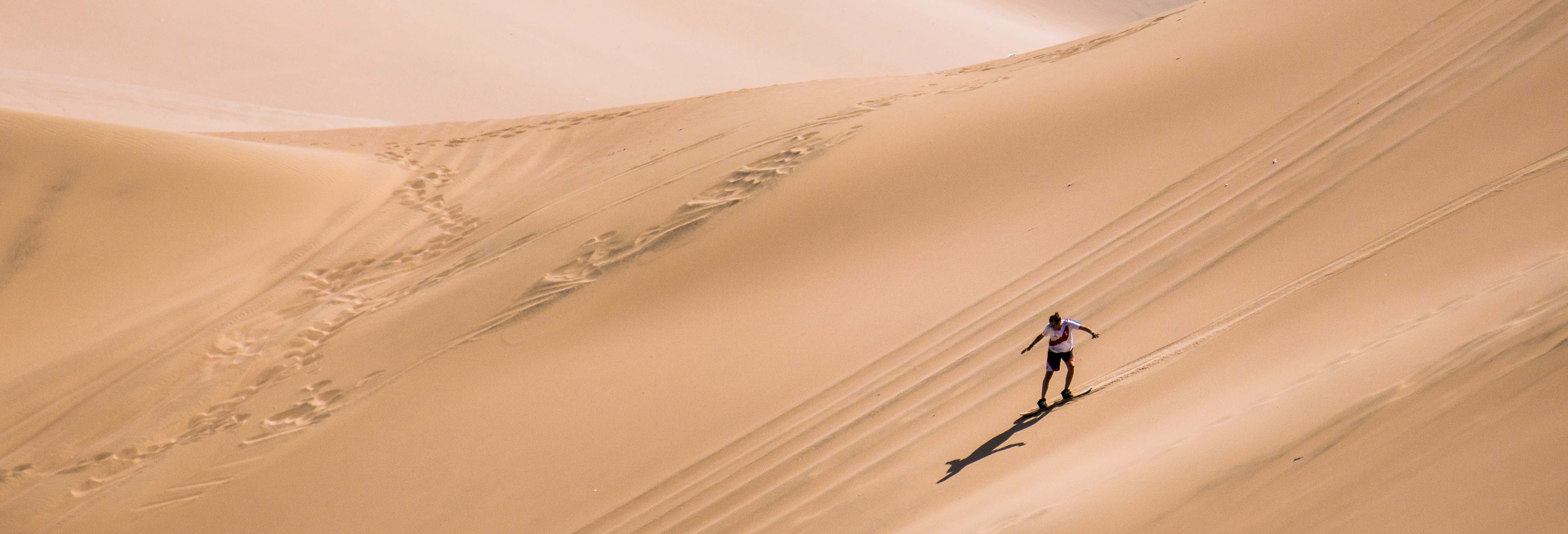 Sandboarding al Cerro Blanco