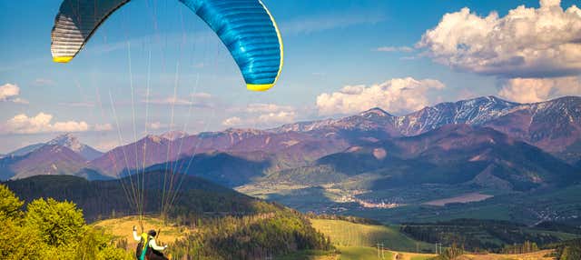 Volo in parapendio sulla Riserva Nazionale di Paracas