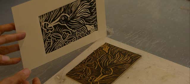 Laboratorio di incisione a Lamas