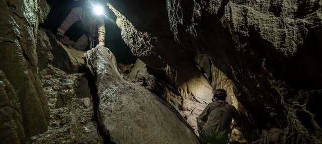 Speleoturismo nella grotta del Manto Sagrado