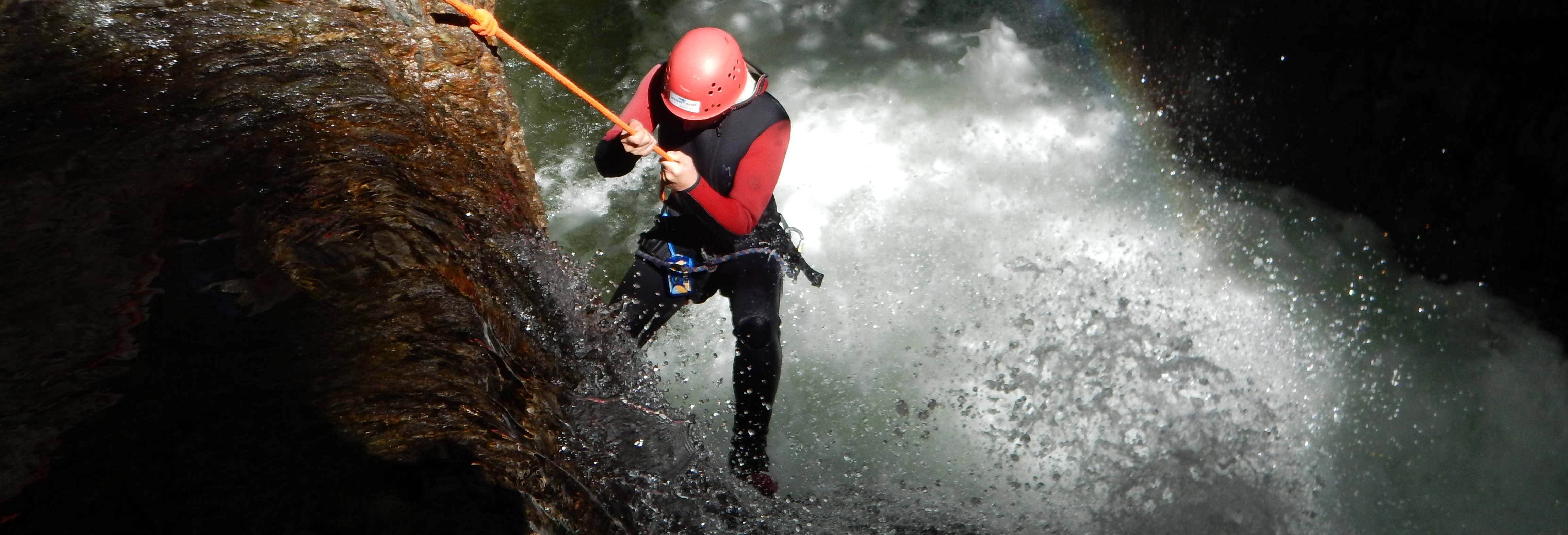 Tambillo Waterfalls Rappelling Tour