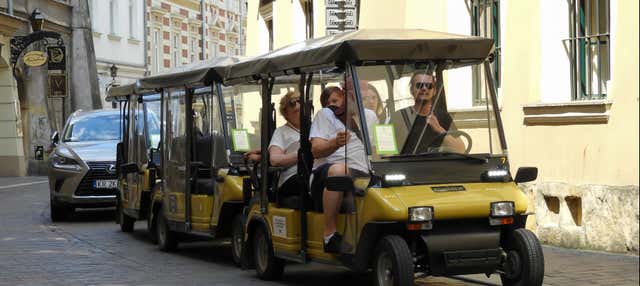 Tour privato di Cracovia in auto elettrica