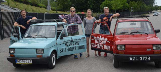Esperienza di guida di auto d'epoca a Varsavia