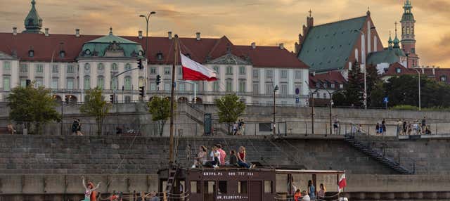 Giro in barca tradizionale sul fiume Vistola