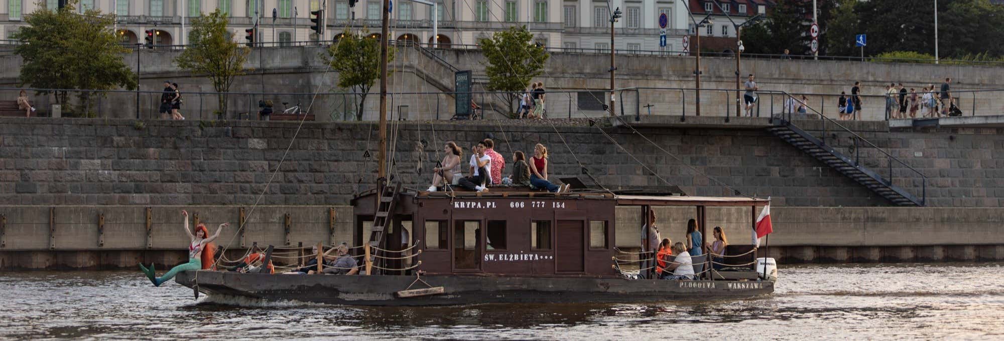 Giro in barca tradizionale sul fiume Vistola