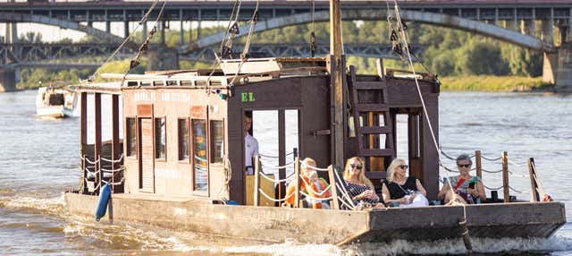 Giro in barca sul Vistola al tramonto con bevanda