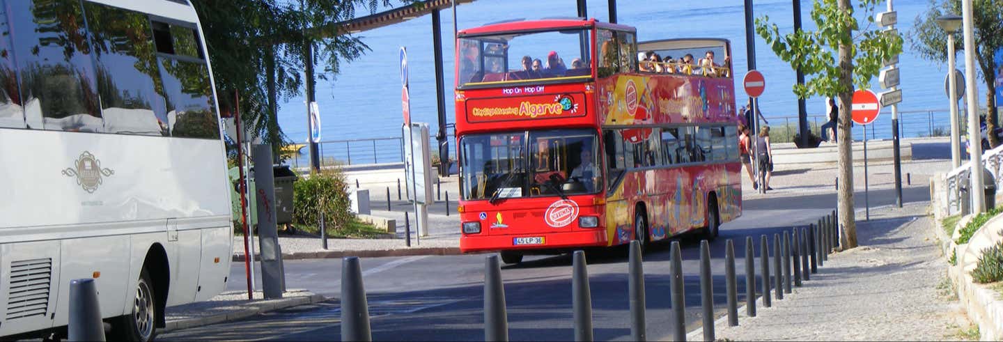 Ônibus turístico de Albufeira