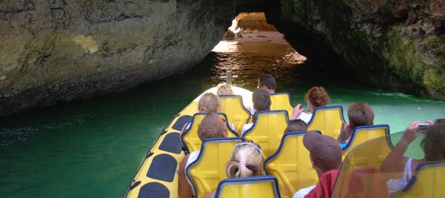 Escursione in motoscafo alle grotte dell'Algarve