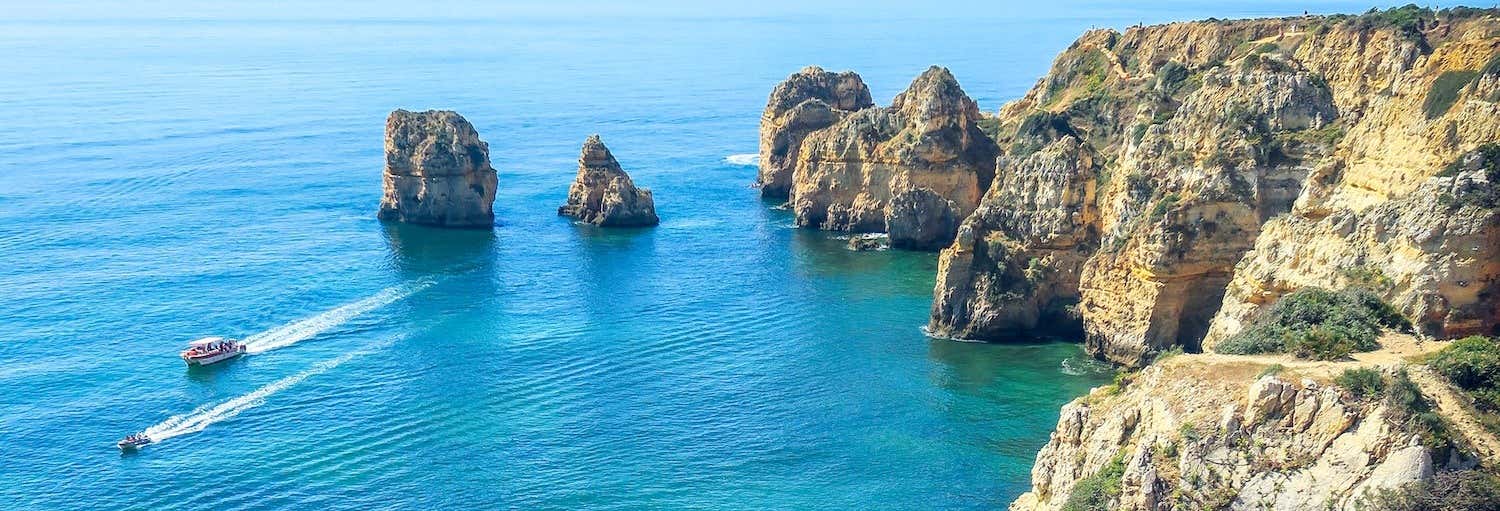 Giro in catamarano in Algarve con pranzo