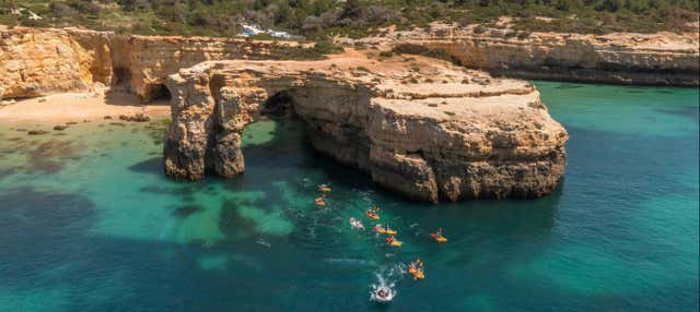 Tour en kayak por las cuevas de Benagil