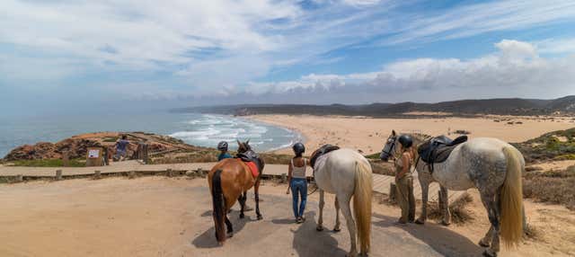 Passeggiata a cavallo sulla costa di Carrapateira