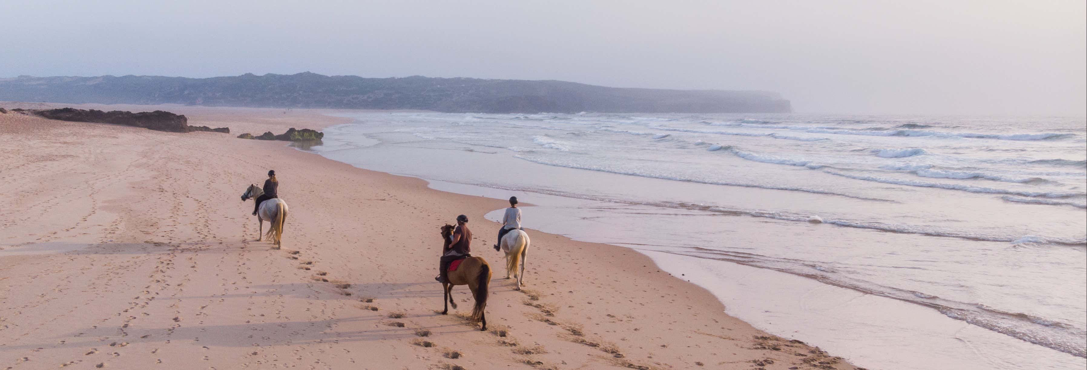 Bordeira Beach Sunset Horse Ride