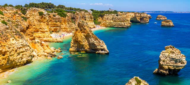 Giro in barca in Algarve