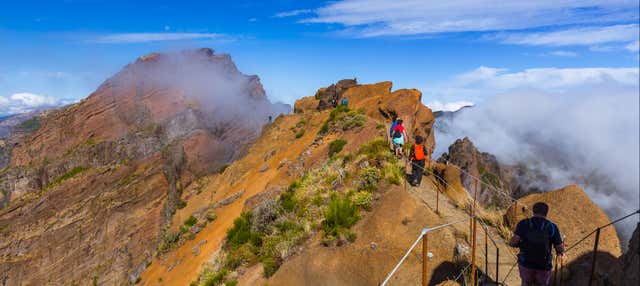 Trekking al Pico do Arieiro all'alba