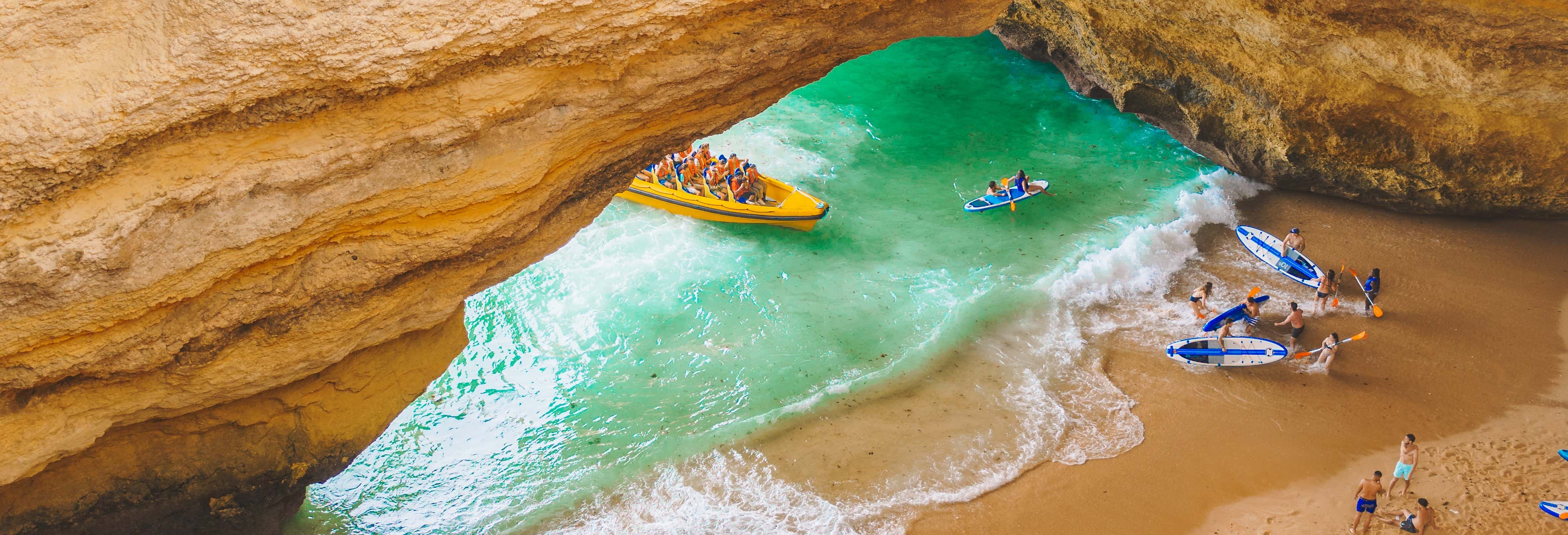 Benagil Caves Kayak Tour at Sunrise or Sunset