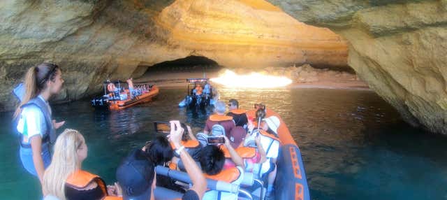 Tour in barca dell'Algarve e alla grotta di Benagil