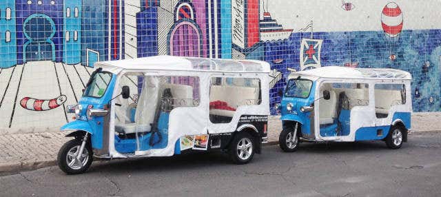 Tour privato di Lisbona in tuk tuk