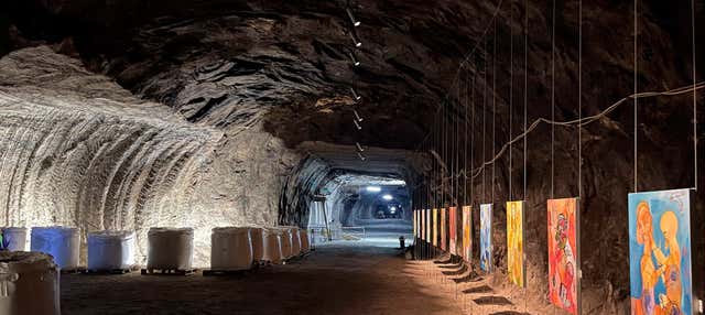 Visita alla galleria d'arte della miniera di sale di Loulé