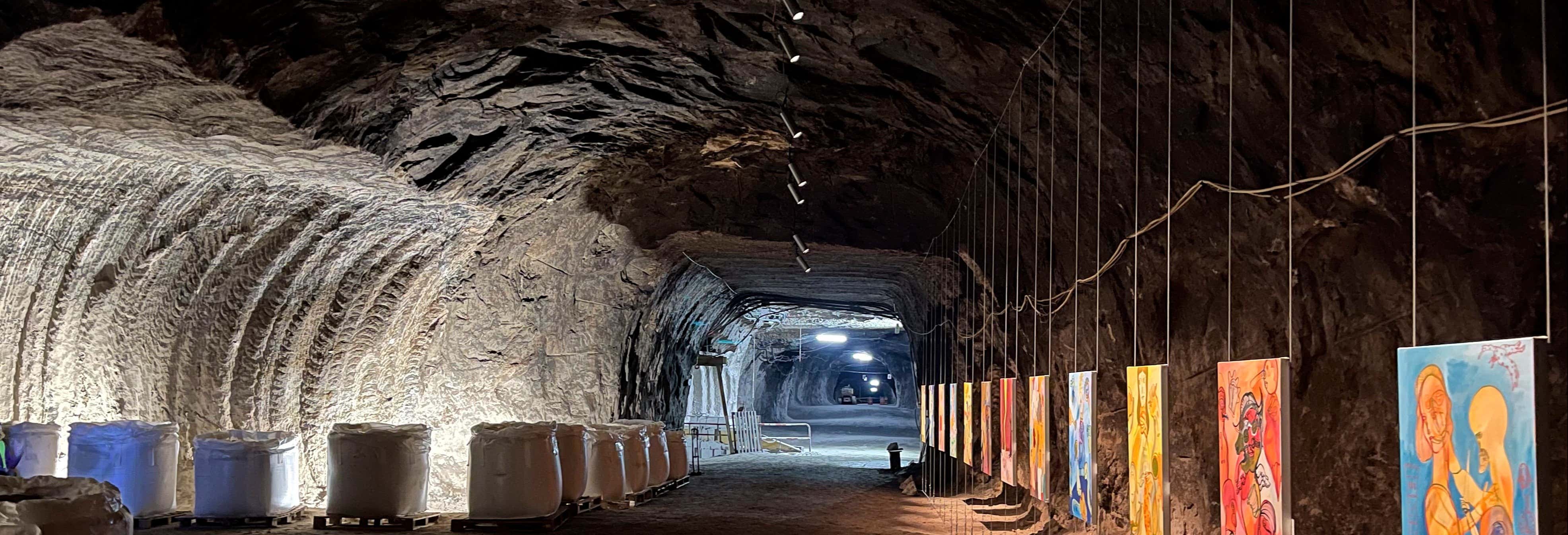 Tour of the Loulé Salt Mine Art Gallery