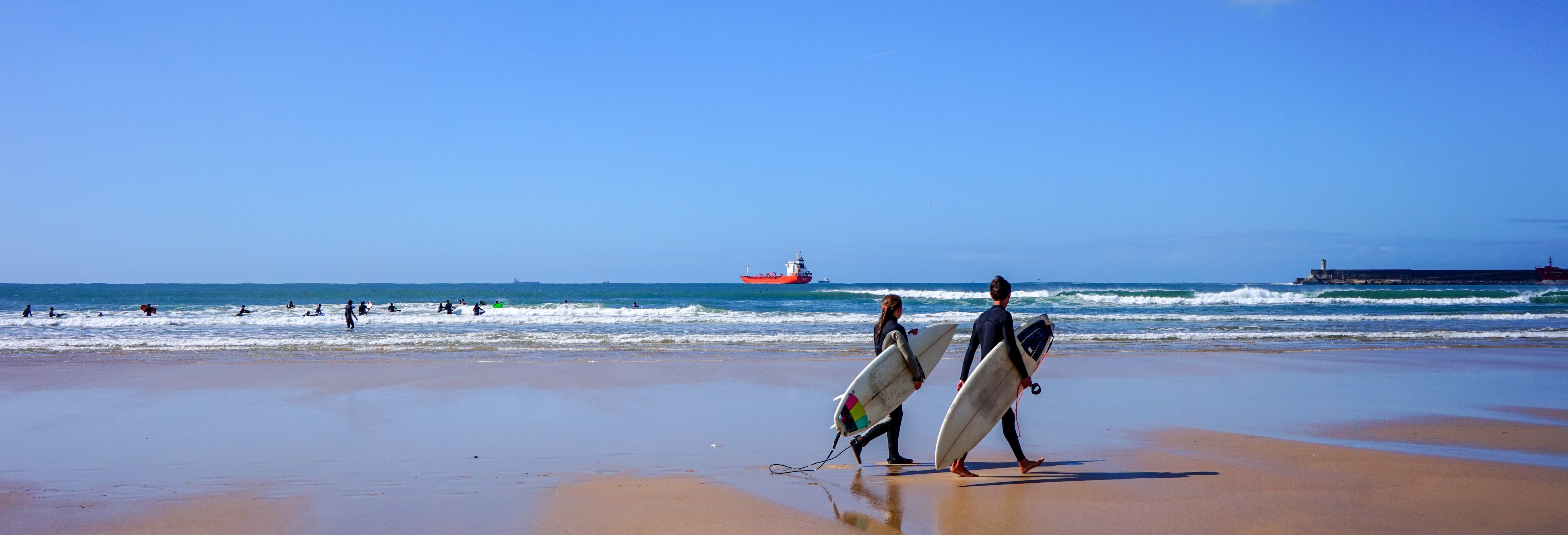 Curso de surf em Matosinhos