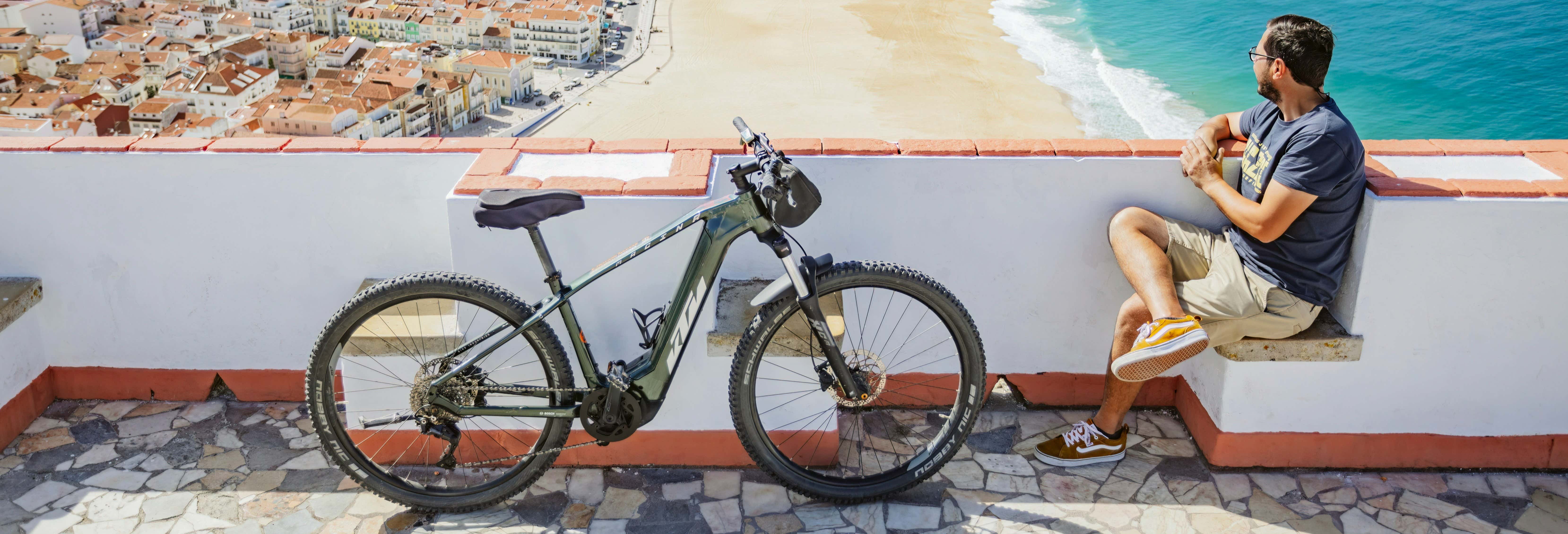 Noleggio di bici elettrica a Nazaré