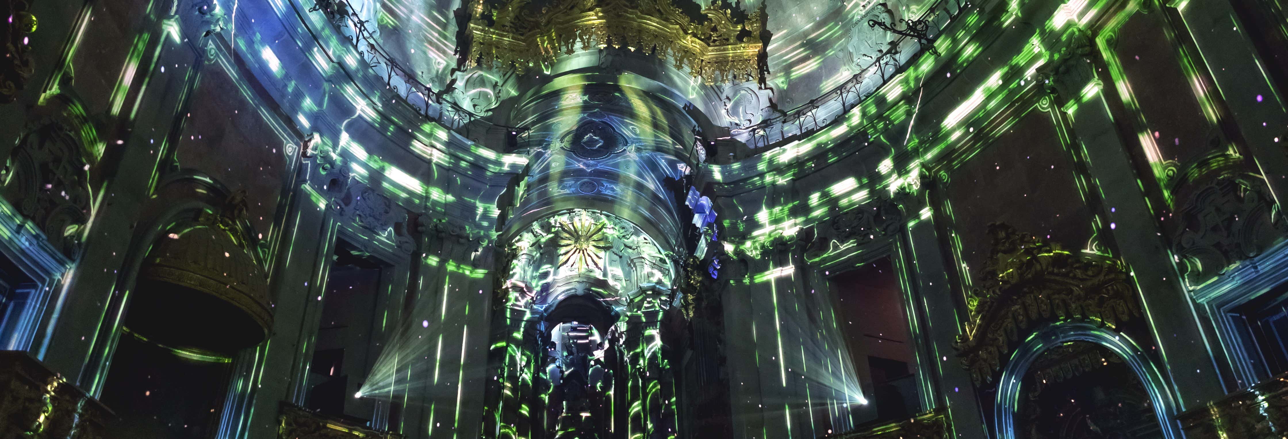 Biglietti per Spiritus, lo spettacolo di luci e suoni nella chiesa dei Clerici